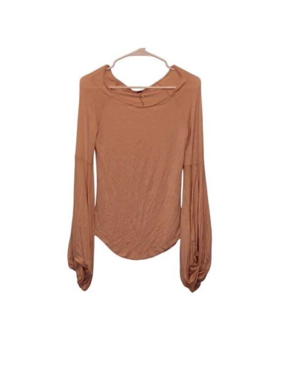 Free People dust pink   Bell  Sleeve Top Women's Size Medium